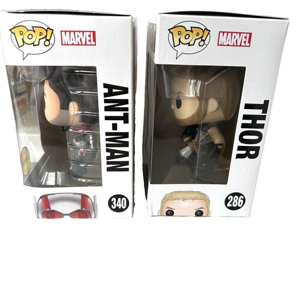 Funko Pop! Lot Of 2 Marvel Bundle Vinyl Figures Collection New w/Protector - Picture 4 of 7
